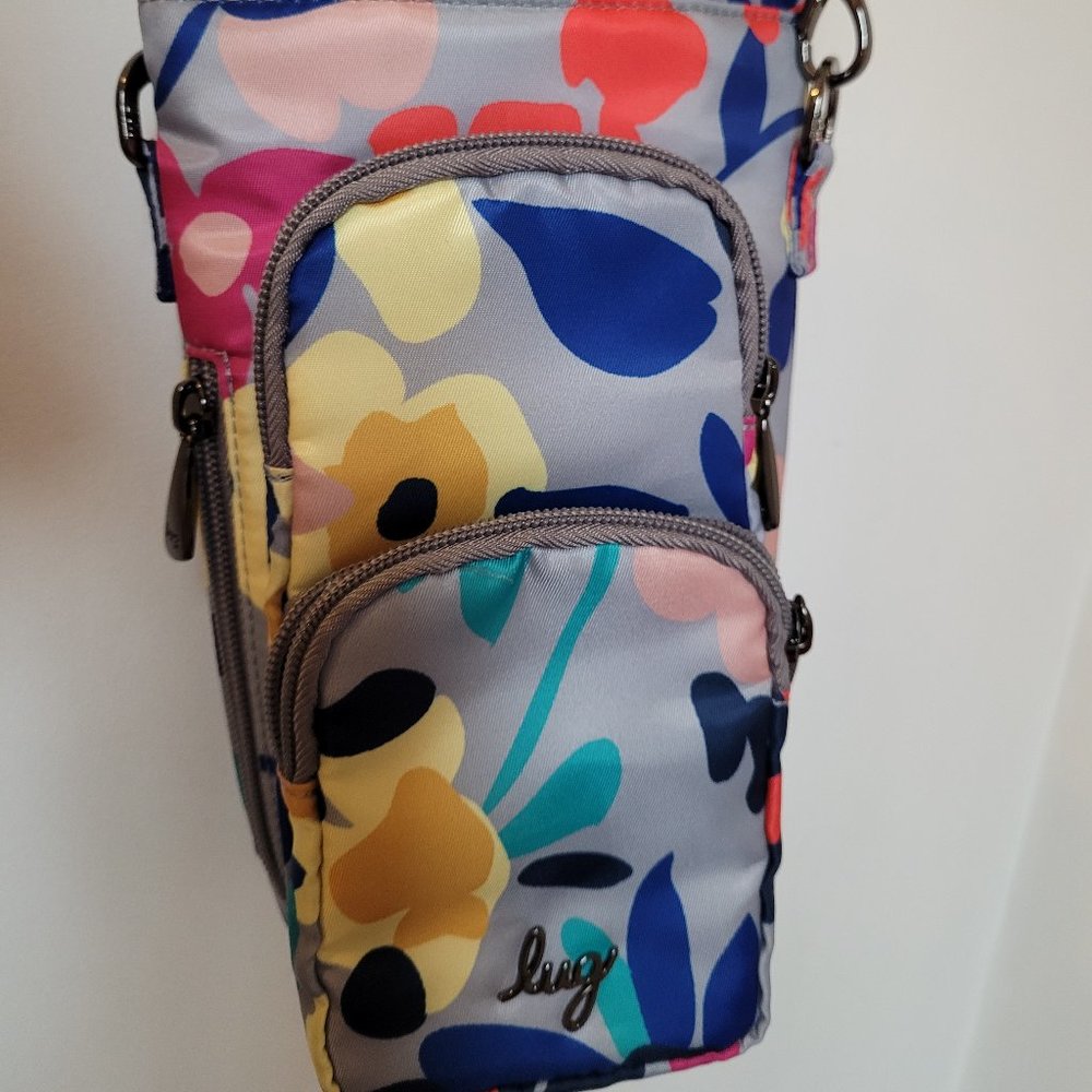 Lug Huggie SE Crossbody Bottle Holder (in wildflower multi!)